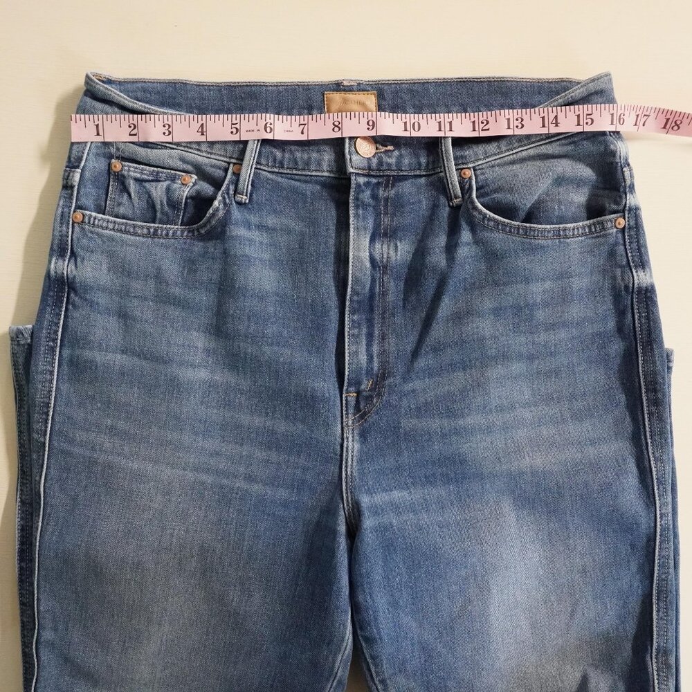 Mother The Double Swooner Hover Size 32 High Waist - image 6